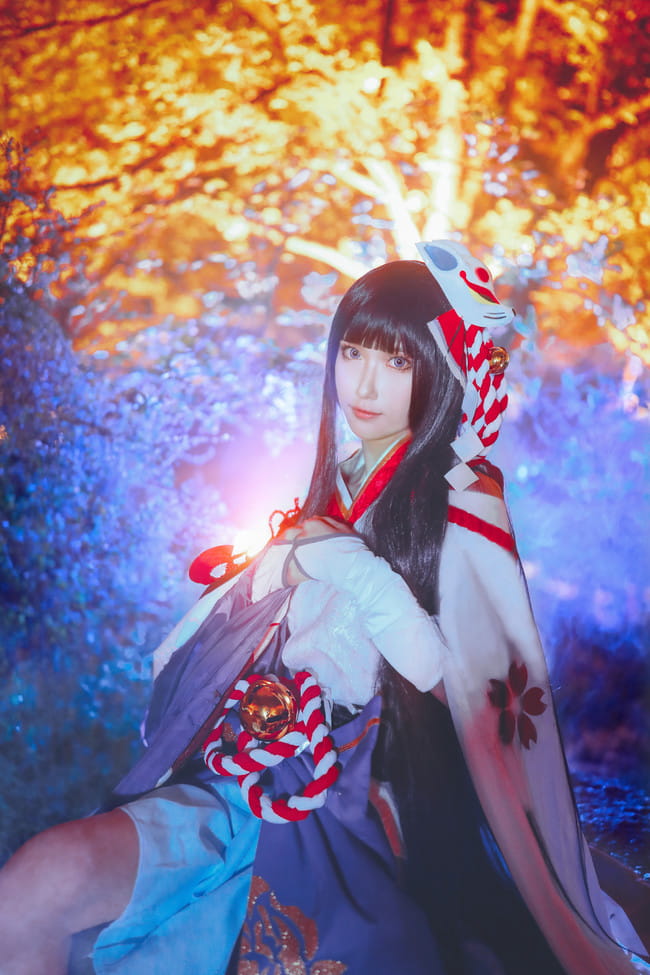 阴阳师 雪女·月见之樱 cosplay