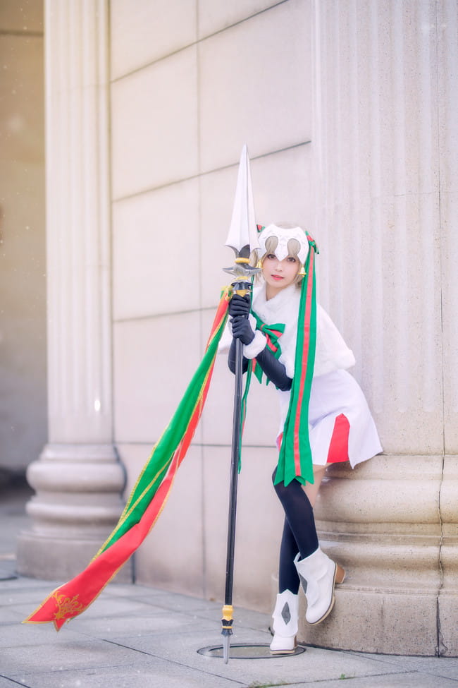 Fate go 童贞  圣女贞德 cosplay