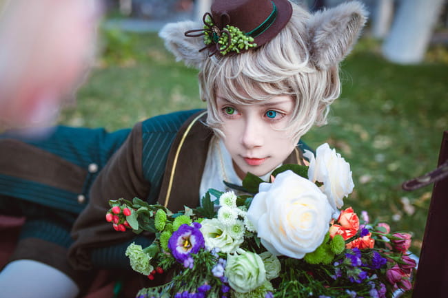 猫娘Lolita 圣诞主题写真图片(1)