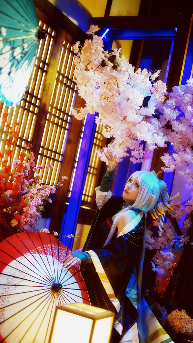 亡国祸水 洛天依 cosplay图片