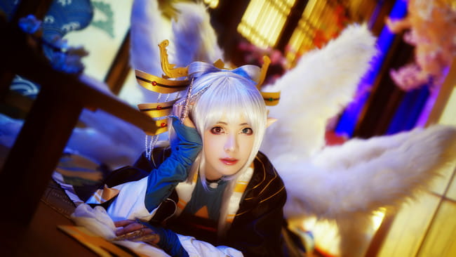 亡国祸水 洛天依 cosplay图片