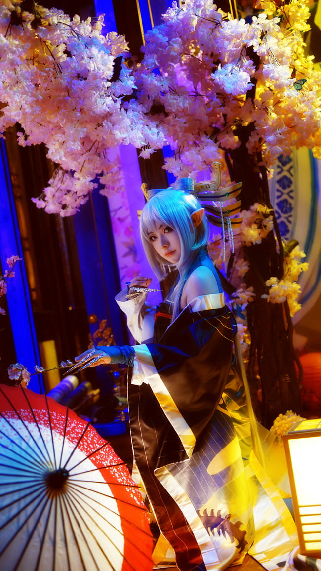 亡国祸水 洛天依 cosplay图片