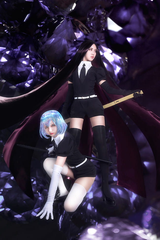 宝石之国 钻石组cosplay图片(1)