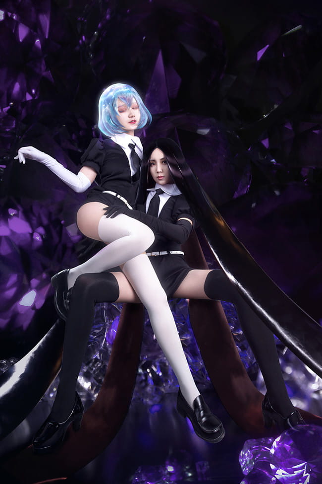 宝石之国 钻石组cosplay图片(1)