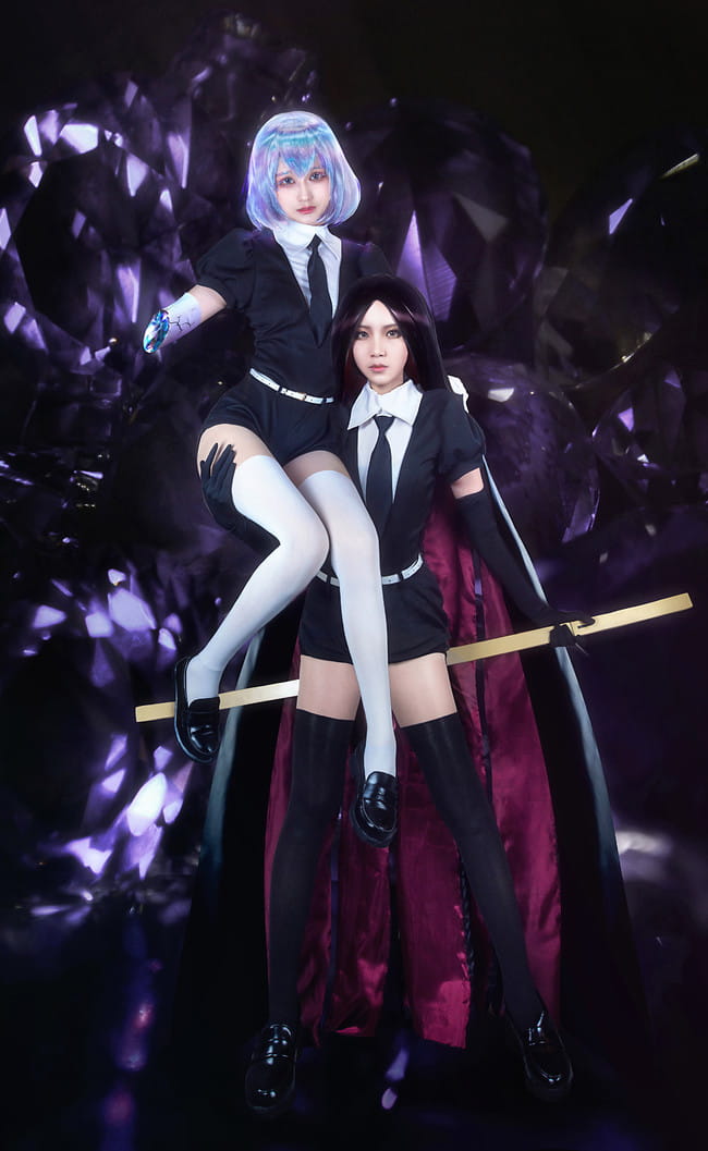 宝石之国 钻石组cosplay图片(1)