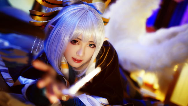 亡国祸水 洛天依 cosplay图片