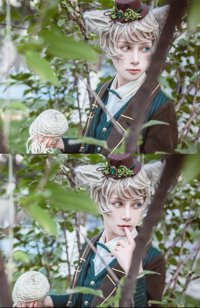 猫娘Lolita 圣诞主题写真图片(1)