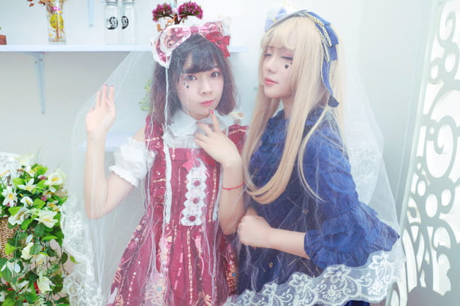 自古红蓝出CP  Lolita图片