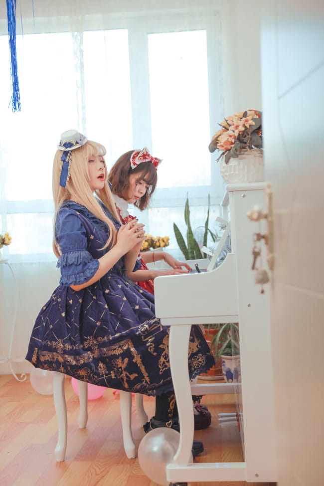 自古红蓝出CP  Lolita图片