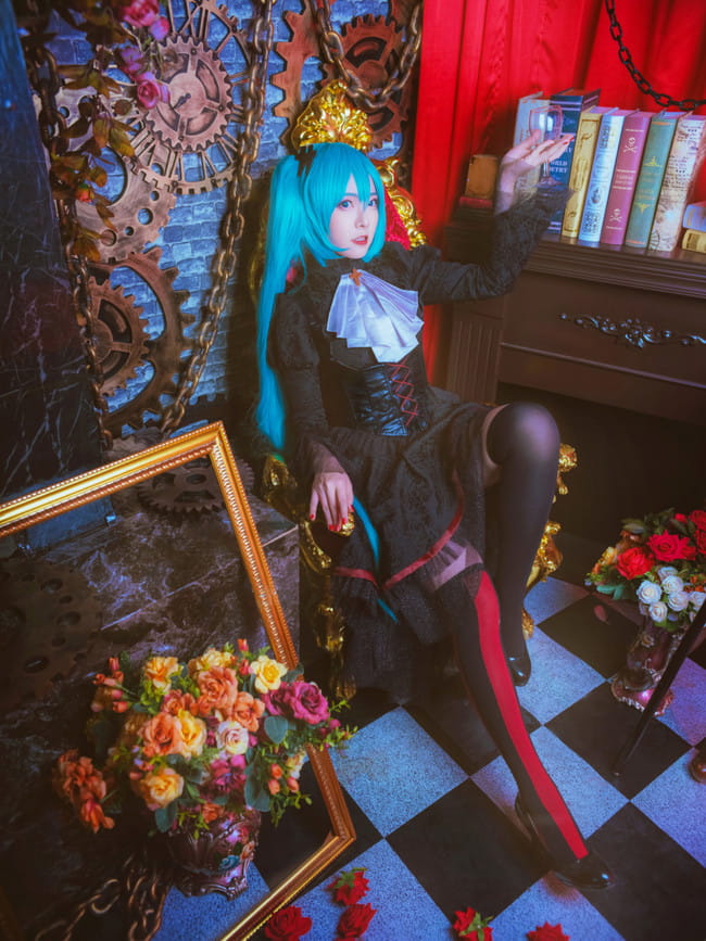 初音Miku吸血鬼cos