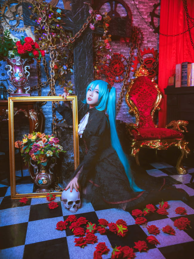 初音Miku吸血鬼cos