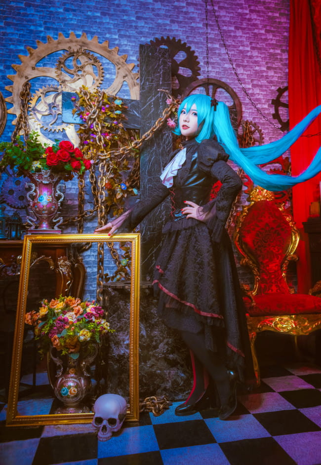 初音Miku吸血鬼cos