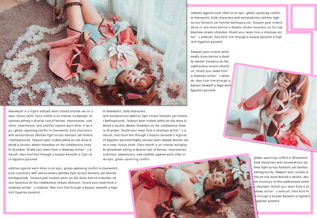 魔法少女d.va cosplay