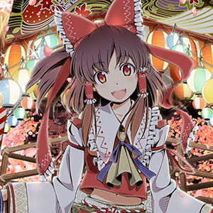 【博丽灵梦】二次元头像女生呆萌