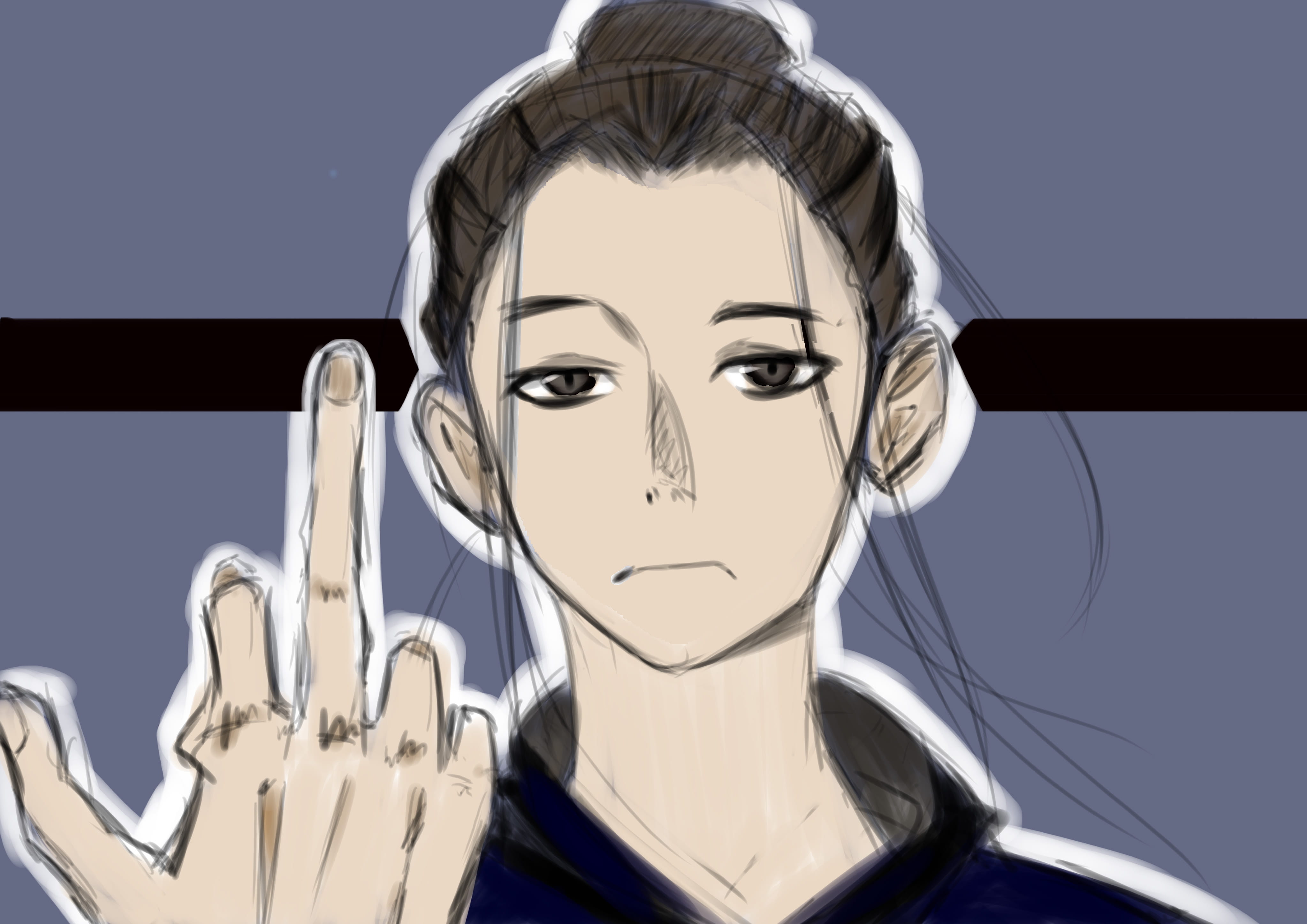 《一人之下》王也萌化安卓手机主题