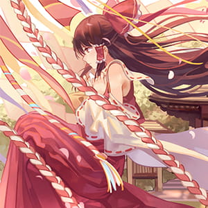 【博丽灵梦】二次元头像女生呆萌 第二辑