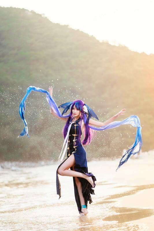 死亡爱丽丝 人鱼姬cosplay