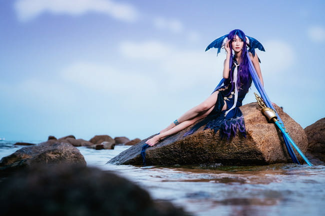 死亡爱丽丝 人鱼姬cosplay