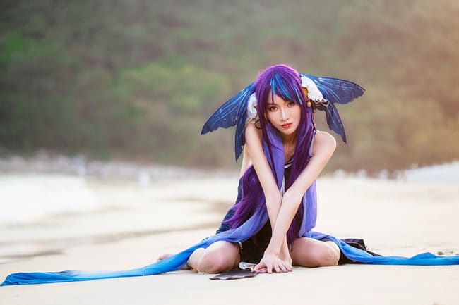 死亡爱丽丝 人鱼姬cosplay