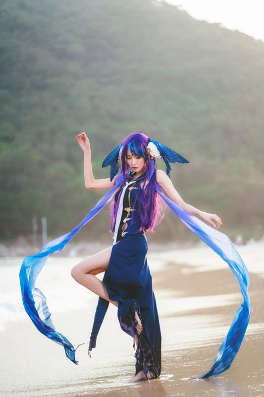 死亡爱丽丝 人鱼姬cosplay
