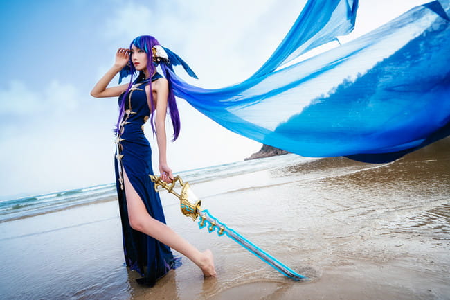 死亡爱丽丝 人鱼姬cosplay