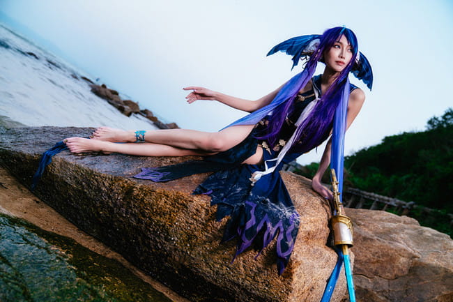 死亡爱丽丝 人鱼姬cosplay