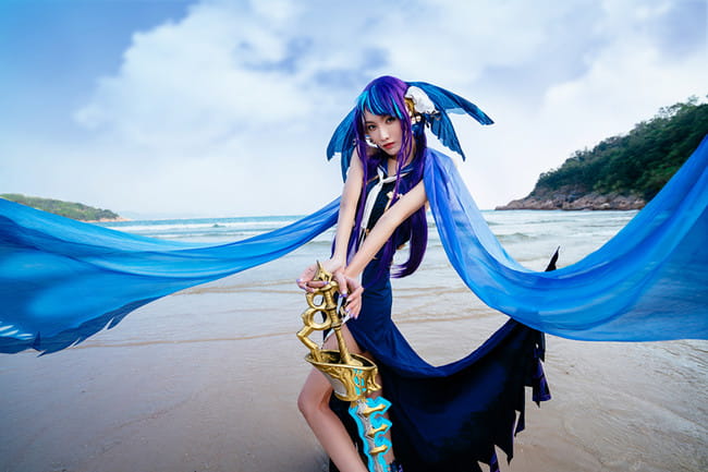 死亡爱丽丝 人鱼姬cosplay