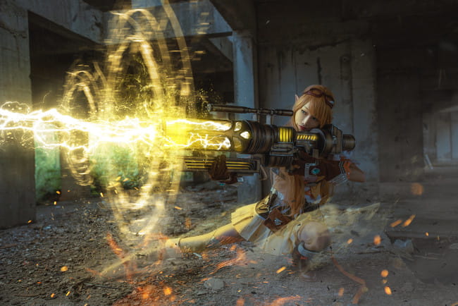 苏沐橙 沐雨橙风COS