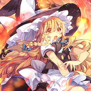 【雾雨魔理沙】二次元头像女生呆萌