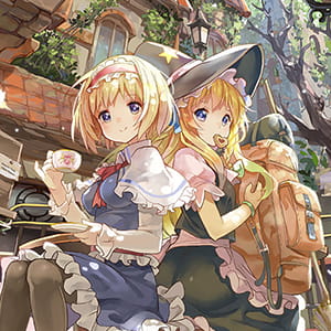 【雾雨魔理沙】二次元头像女生呆萌