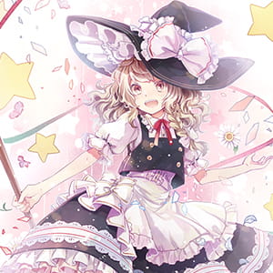 【雾雨魔理沙】二次元头像女生呆萌