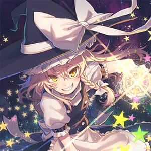 【雾雨魔理沙】二次元头像女生呆萌