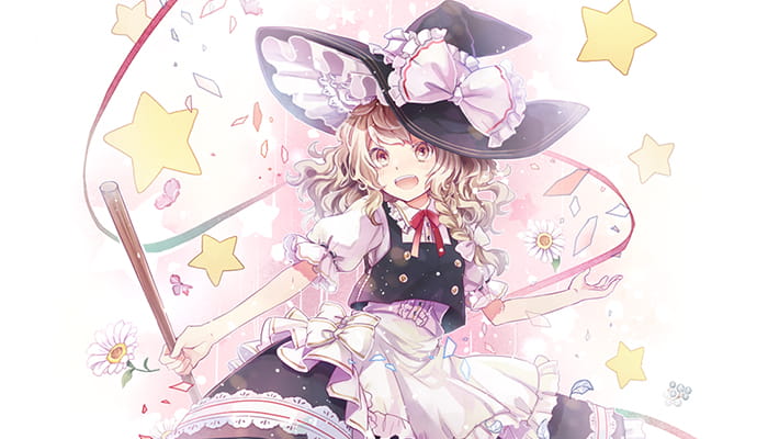 《东方Project》雾雨魔理沙 萌化手机主题