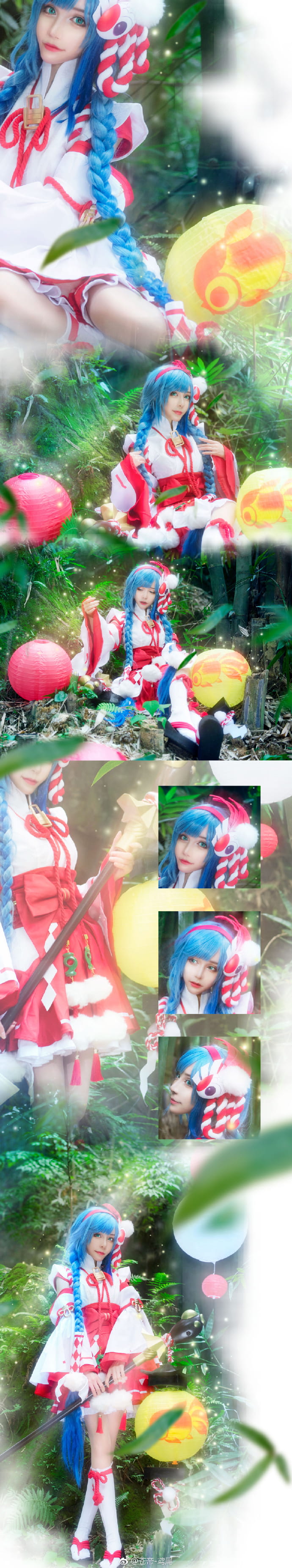 王者荣耀 伊势巫女大乔 cosplay图片(1)