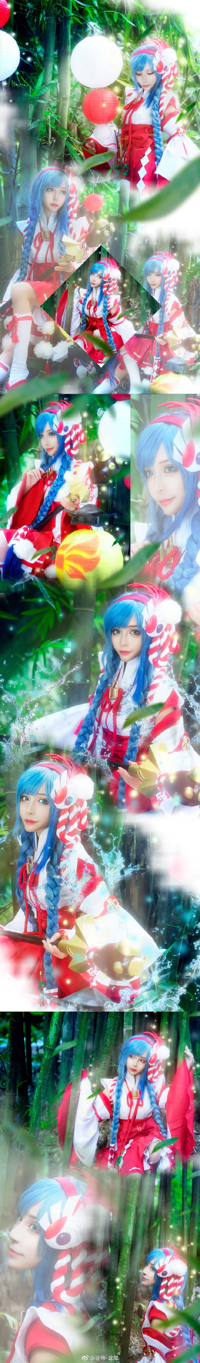 王者荣耀 伊势巫女大乔 cosplay图片(1)