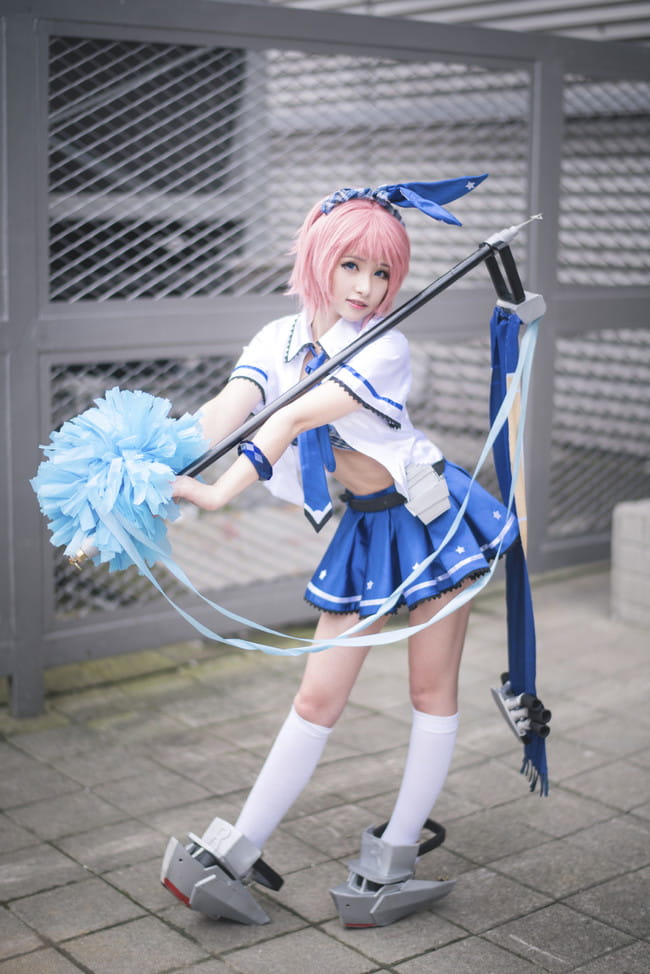 战舰少女 突击者 cosplay图片