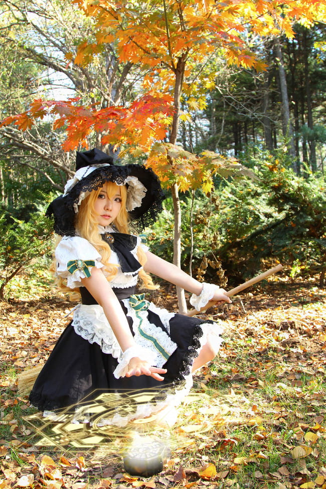 东方project 雾雨魔理沙 cosplay