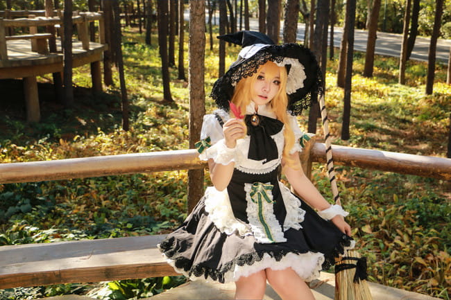 东方project 雾雨魔理沙 cosplay