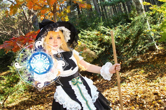 东方project 雾雨魔理沙 cosplay