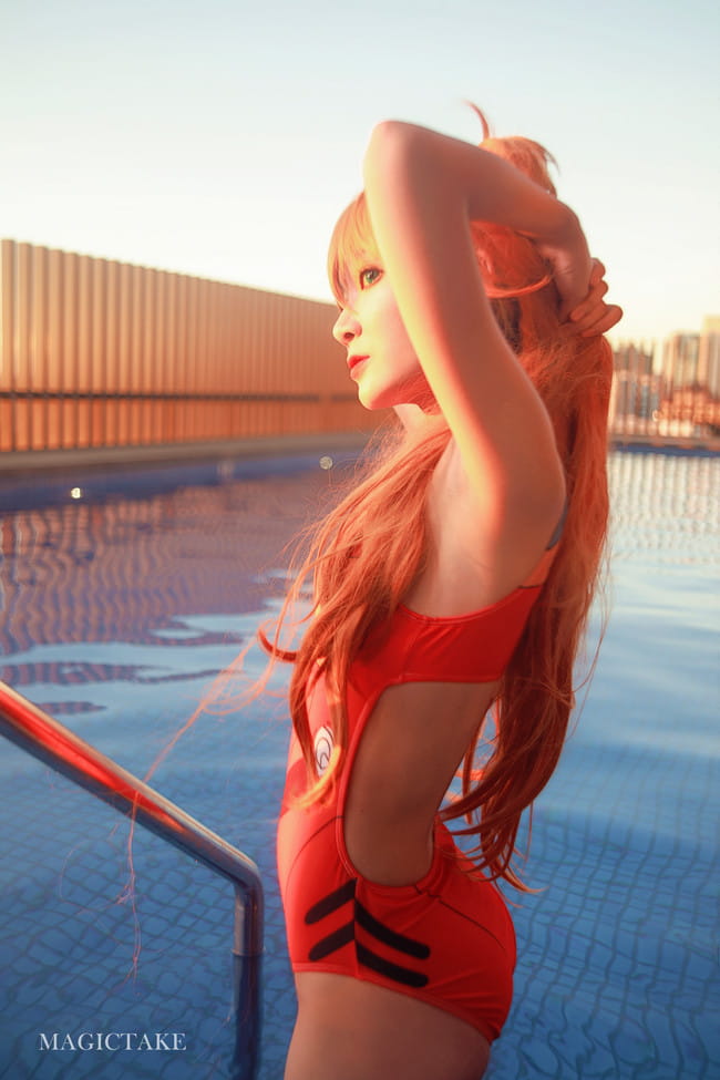 新世纪福音战士 明日香cosplay图片