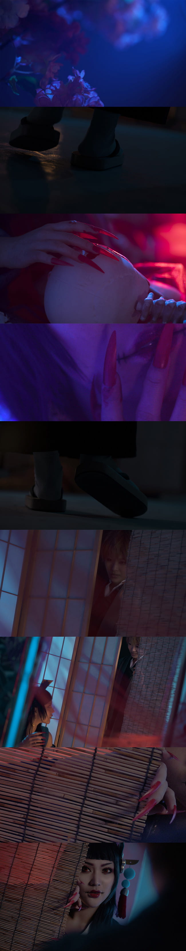 网易手游阴阳师 鬼女红叶 cosplay图片(1)