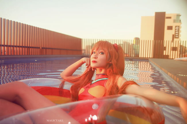 新世纪福音战士 明日香cosplay图片