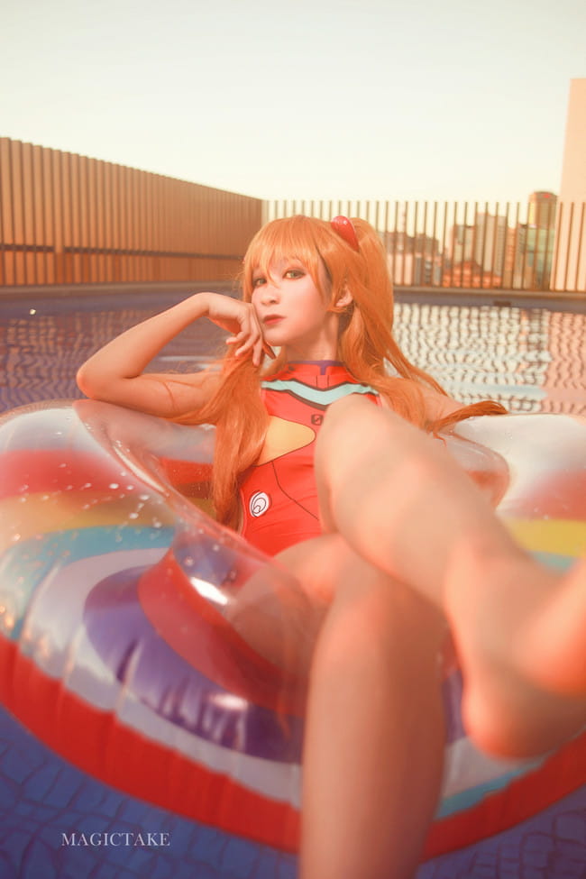 新世纪福音战士 明日香cosplay图片