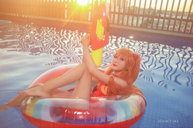 新世纪福音战士 明日香cosplay图片