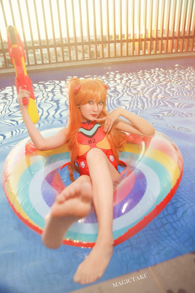 新世纪福音战士 明日香cosplay图片