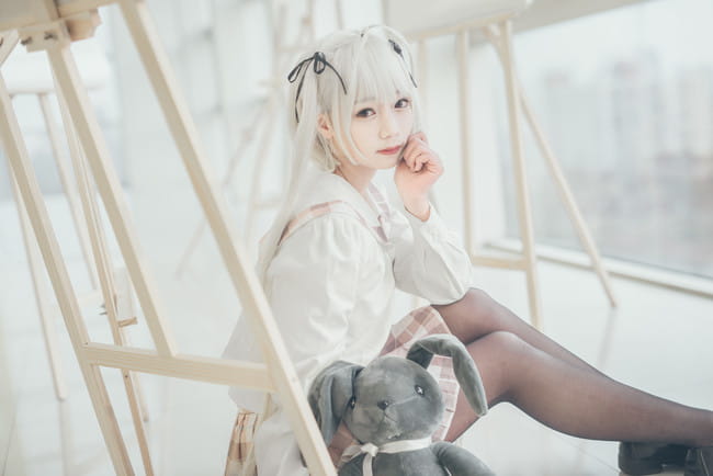 缘之空 穹妹校服 cosplay