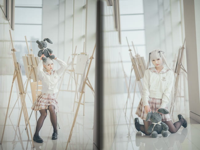 缘之空 穹妹校服 cosplay