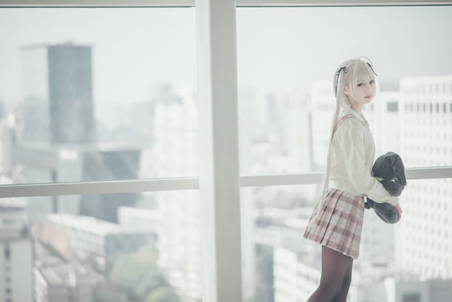 缘之空 穹妹校服 cosplay