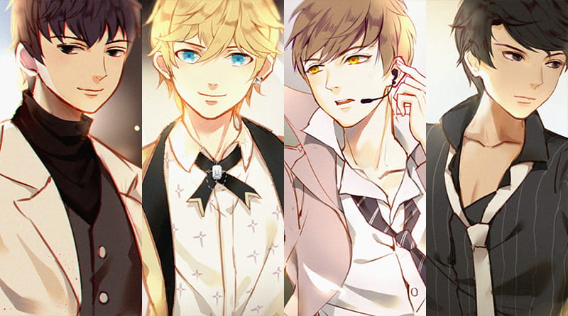 《恋与制作人》周棋洛萌化手机主题