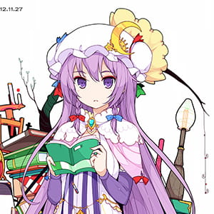 【帕秋莉·诺蕾姬】二次元头像女生呆萌